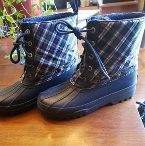 Women's waterproof rubber Sperry Top-Sider boots
